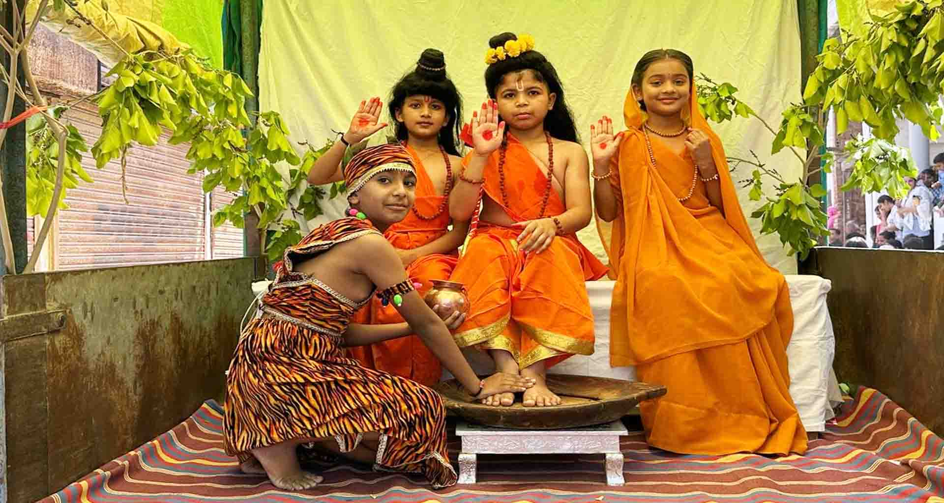 પાટણમાં ભગવાન શ્રી રામચંદ્રજીની 38 મી શોભાયાત્રા 8 કી.મી.ના પરિભ્રમણ સાથે સંપન્ન બની