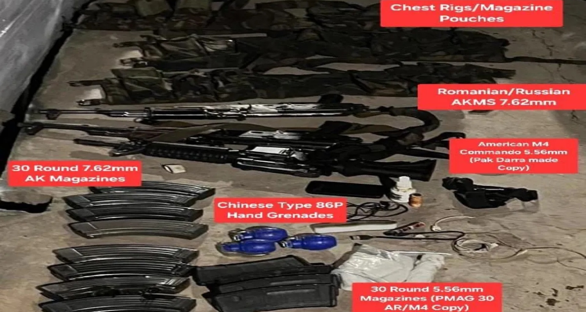 ઓપરેશન મહાદેવ: માર્યા ગયેલા પાકિસ્તાની આતંકવાદીઓ પાસેથી મળી આવ્યા આવા હથિયારો, જોઈને તમે દંગ રહી જશો