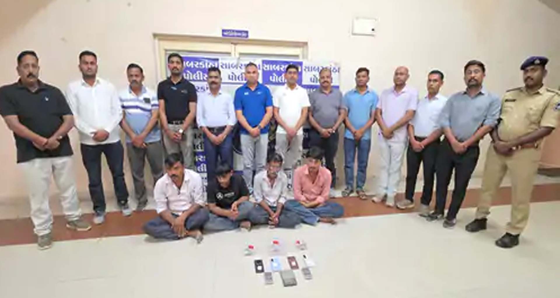 સાબરકાંઠા SOGએ કાંકરોલ પાસેથી માદક પદાર્થો સાથે ચાર લોકોને ઝડપ્યા