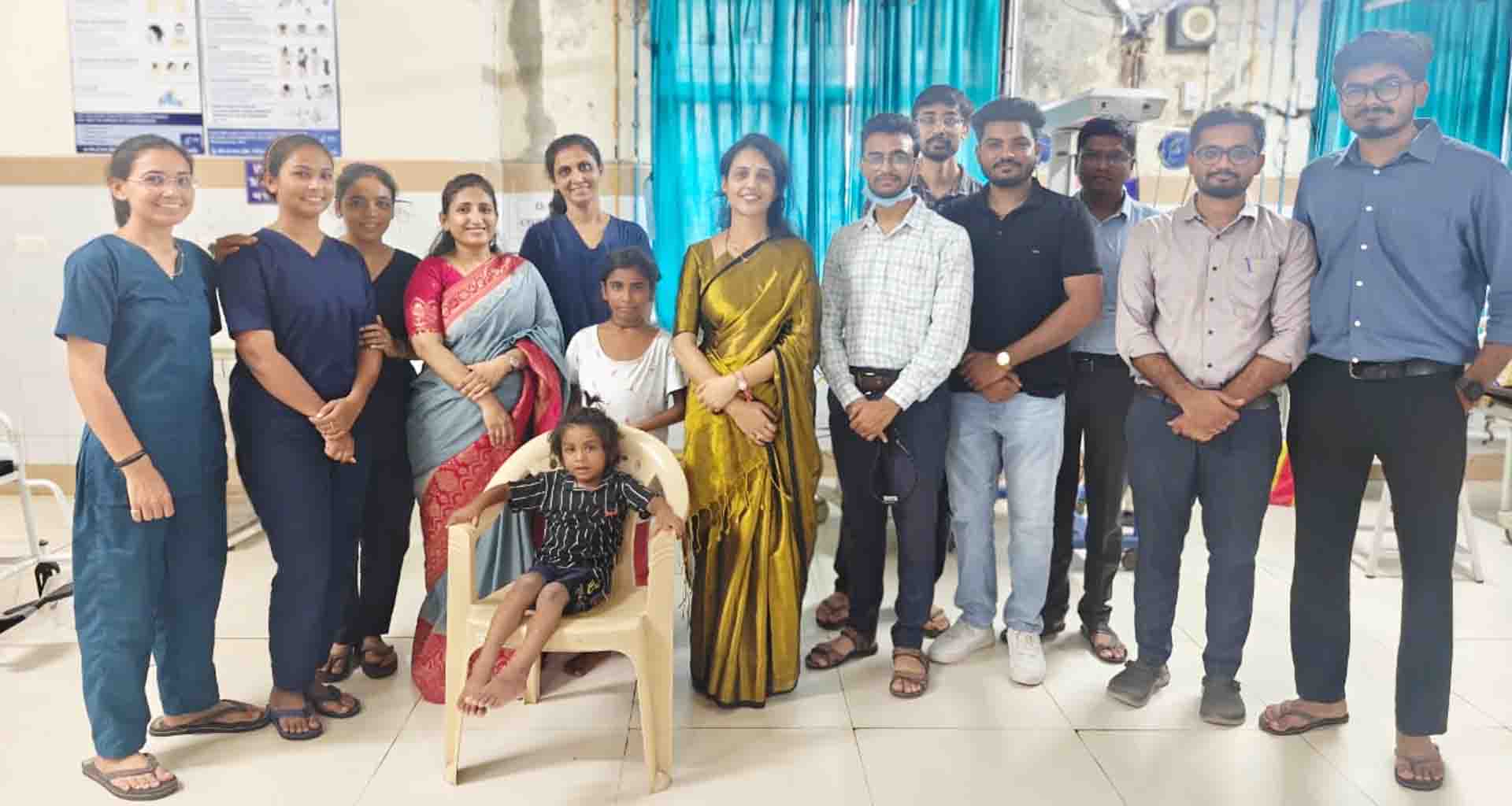 ધારપુર હોસ્પિટલના તબીબોએ 6 વર્ષના બાળકને ટીટેનસ (ધનુર) ની જીવલેણ બીમારીમાંથી બચાવ્યો