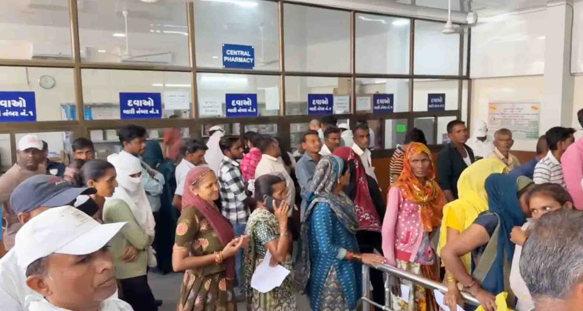 ગરમીના સમયમાં પાલનપુર સિવિલ હોસ્પિટલ દર્દીઓથી ઉભરાયું