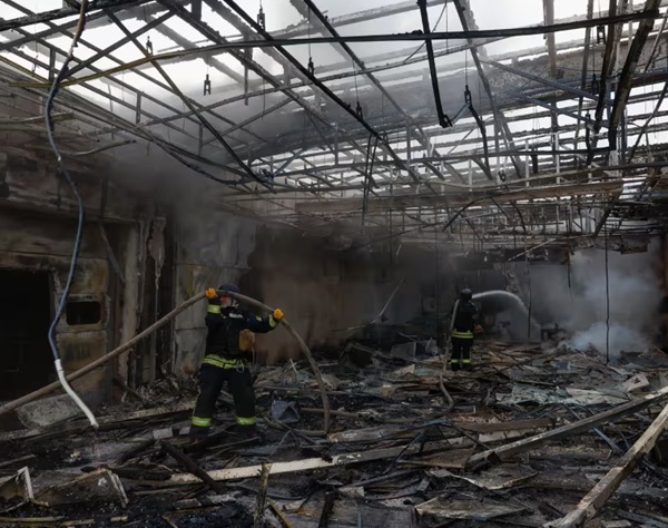 રશિયન સેના દ્વારા યુક્રેન પર 273 ડ્રોન વડે હુમલો