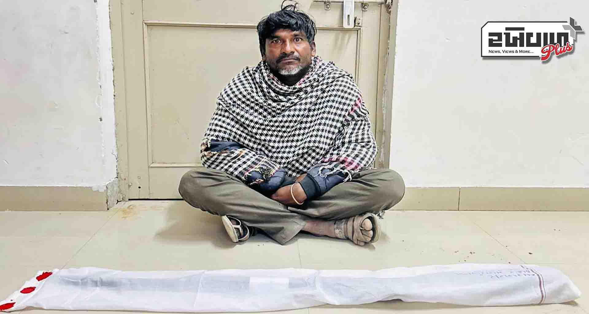 શંખેશ્વરના તારાનગર નો શખ્સ દેશી બંદુક સાથે પાટણ એસઓજી ટીમના હાથમાં ઝડપાયો