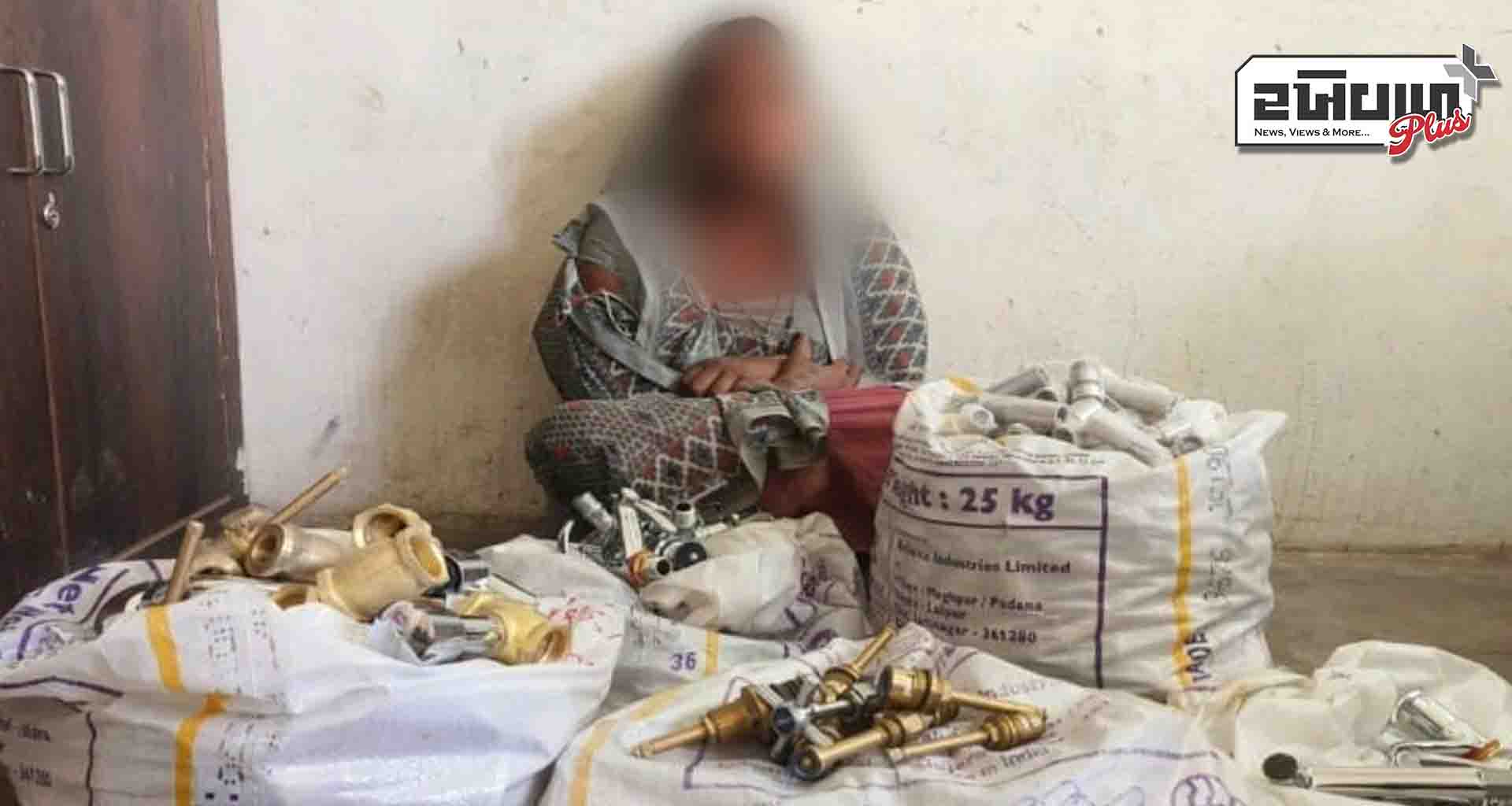 મહેસાણા શહેરના બી-ડિવિઝન પોલીસે સેનેટરીની દુકાનમાં થયેલી ચોરીનો ભેદ ઉકેલ્યો