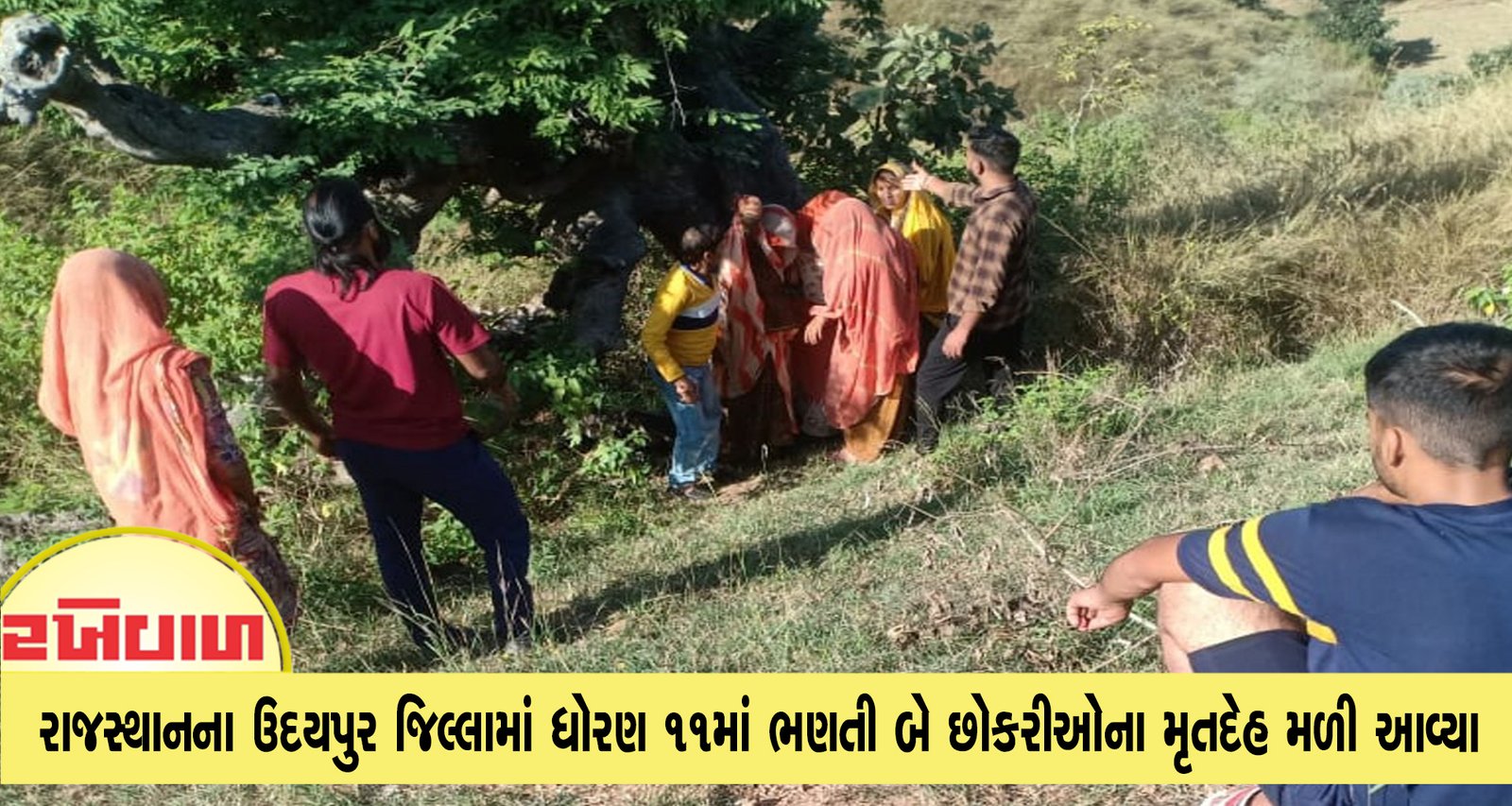 રાજસ્થાનના ઉદયપુર જિલ્લામાં ધોરણ 11માં ભણતી બે છોકરીઓના મૃતદેહ મળી આવ્યા