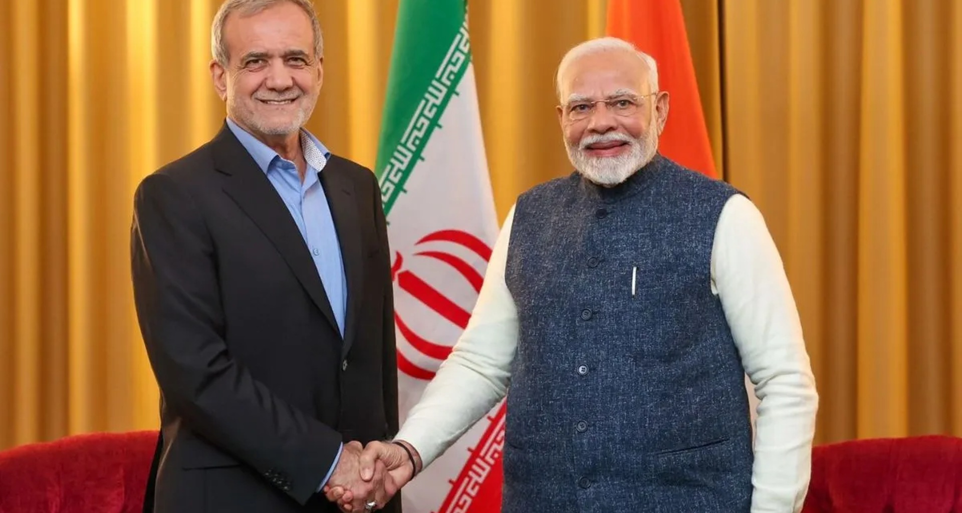 પીએમ મોદીએ ઇરાનના રાષ્ટ્રપતિ પેઝેશ્કિયાન સાથે ફોન પર વાત કરી