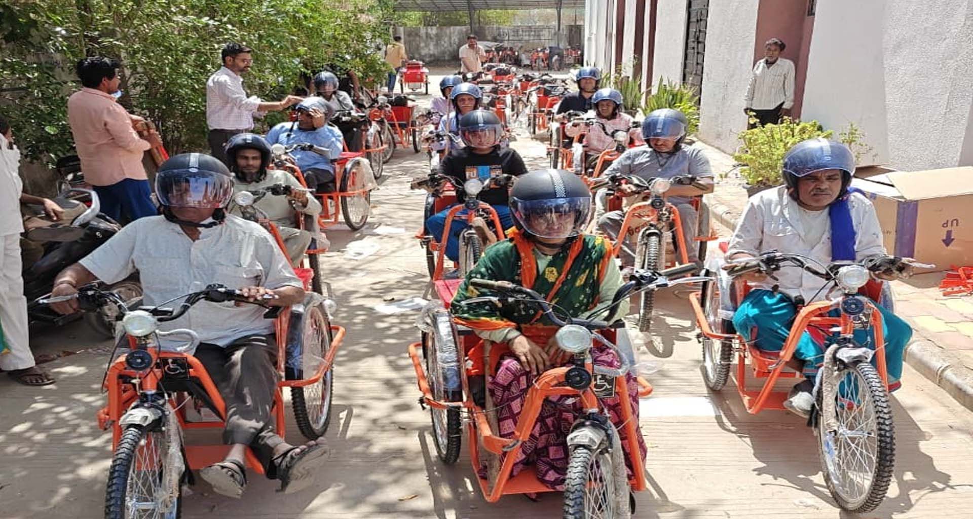 સહાય વિતરણ યોજના : પાટણ જિલ્લાના 167 દિવ્યાંગોને મુખ્યમંત્રીના હસ્તે સહાય પ્રાપ્ત થઈ