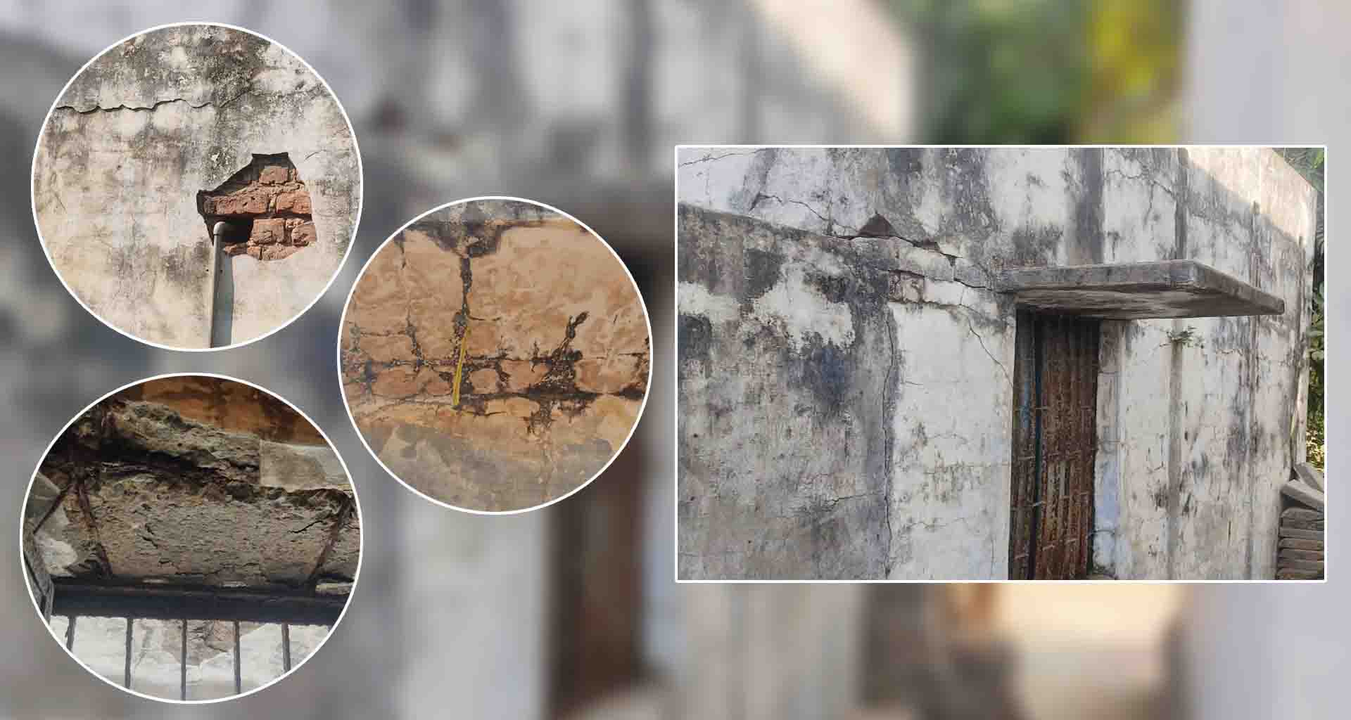 ગાદલવાડા ગામની આંગણવાડી જર્જરિત હાલતમાં; ગ્રામજનો દ્વારા નવીન બનાવવાની માંગ