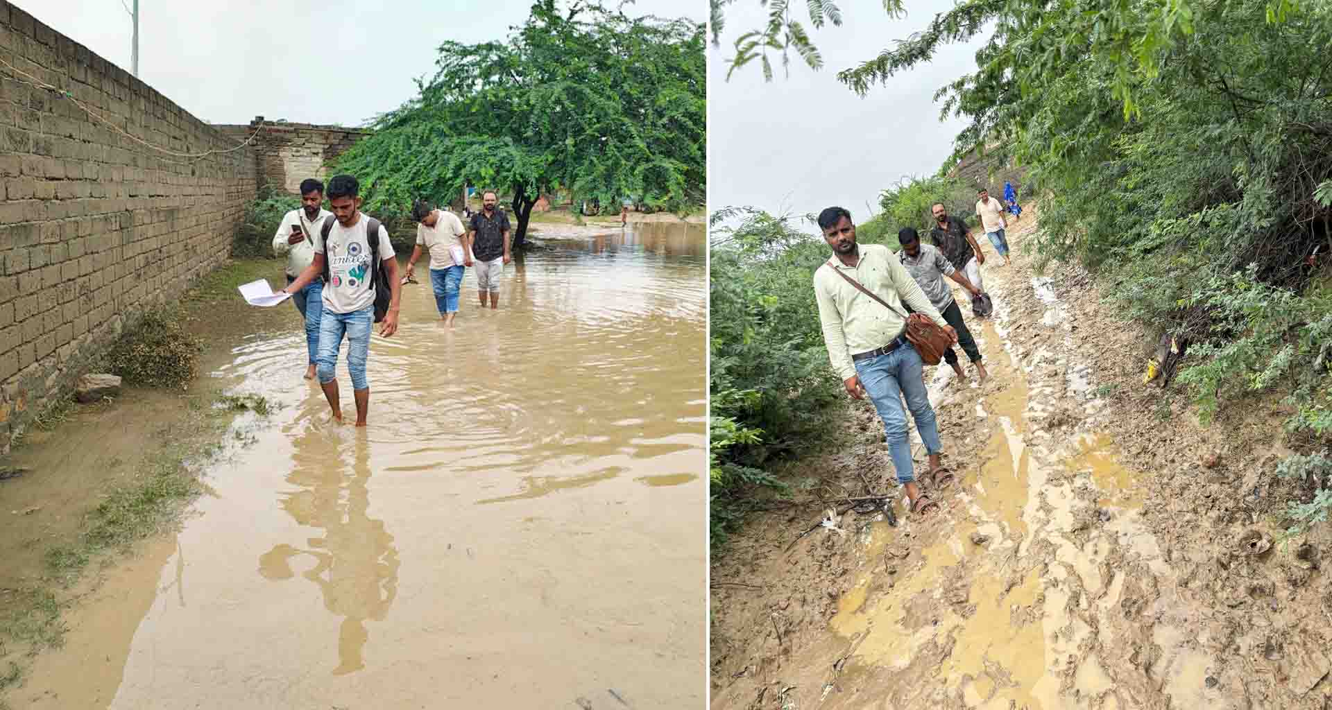 બનાસકાંઠા અને પાટણમાં સર્જાયેલ પરિસ્થિતિમાં અસરગ્રસ્ત વિસ્તારોમાં આરોગ્ય વિભાગ સર્વેલન્સ અને ટ્રીટમેન્ટ માટે સતર્ક