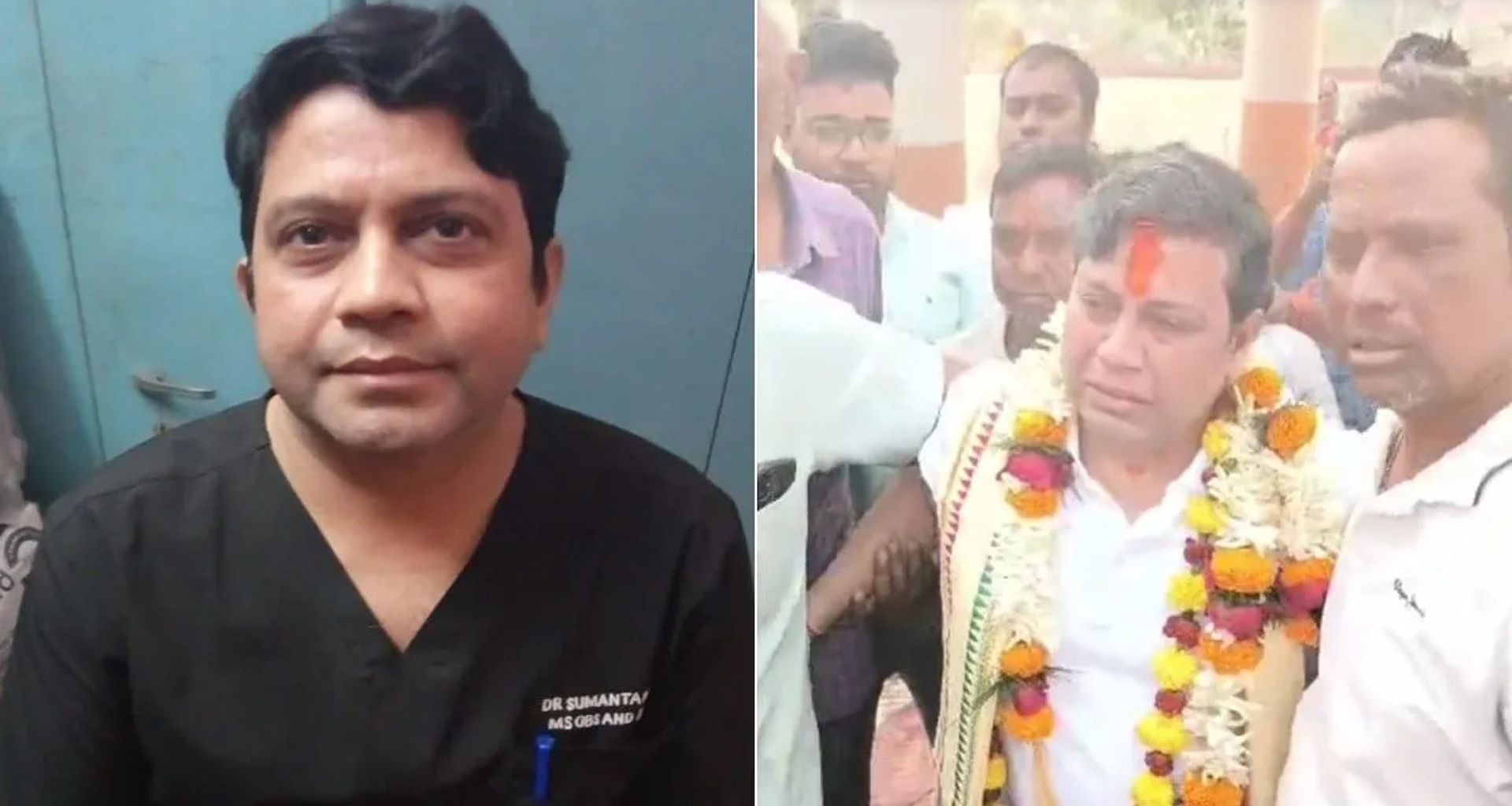 લાંચિયા ઓફિસરને જામીન મળતા ભવ્ય સ્વાગત કરાયું