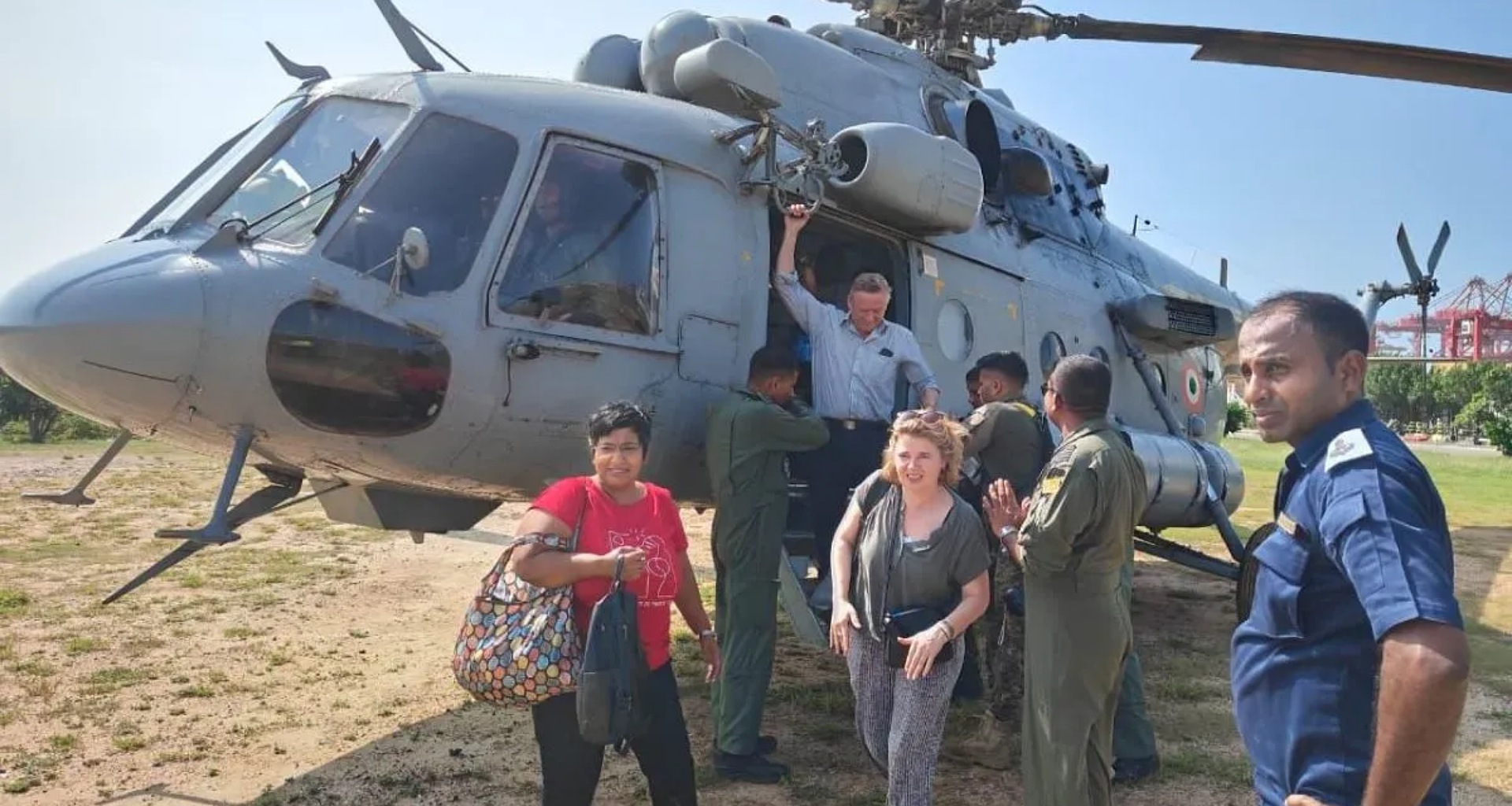 શ્રીલંકામાં ભારતીય વાયુસેનાનું 'ઓપરેશન સાગર બંધુ' ચાલુ