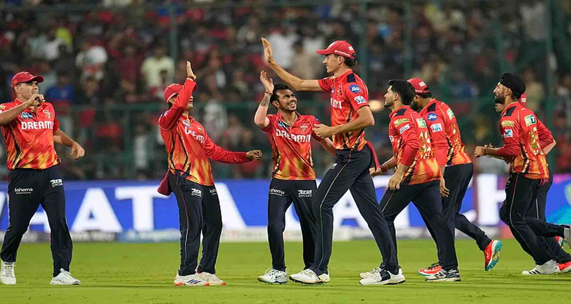 આઈપીએલ; આરસીબી ટીમને પંજાબ કિંગ્સ સામે પાંચ વિકેટથી હારનો સામનો કરવો પડ્યો