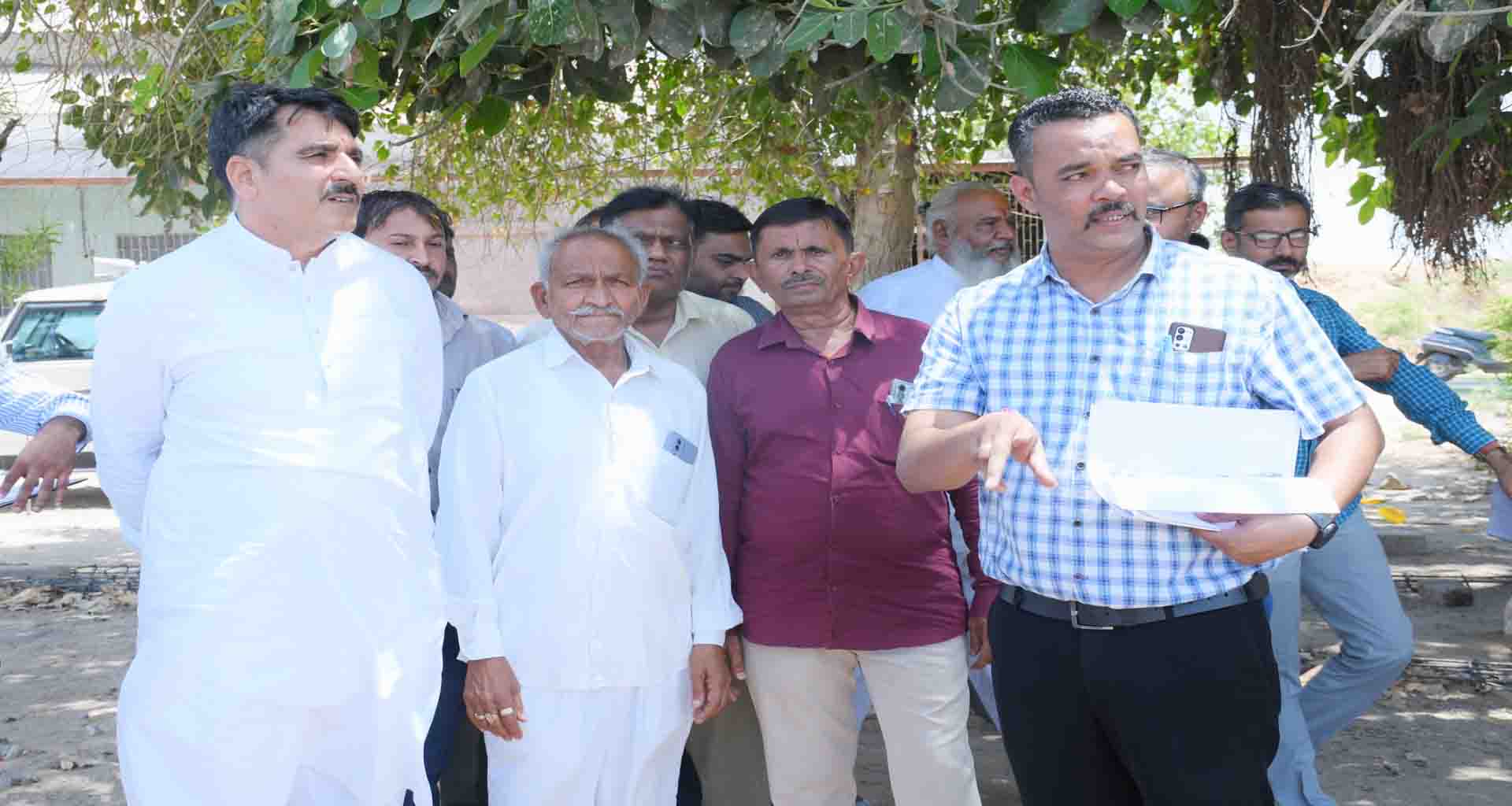 થરાદના ટાંડા તળાવનો વિકાસ કરવાનું આયોજન વિધાનસભા અધ્યક્ષે ૧.૭૬ કરોડના પ્રોજેક્ટનું નિરીક્ષણ કર્યું