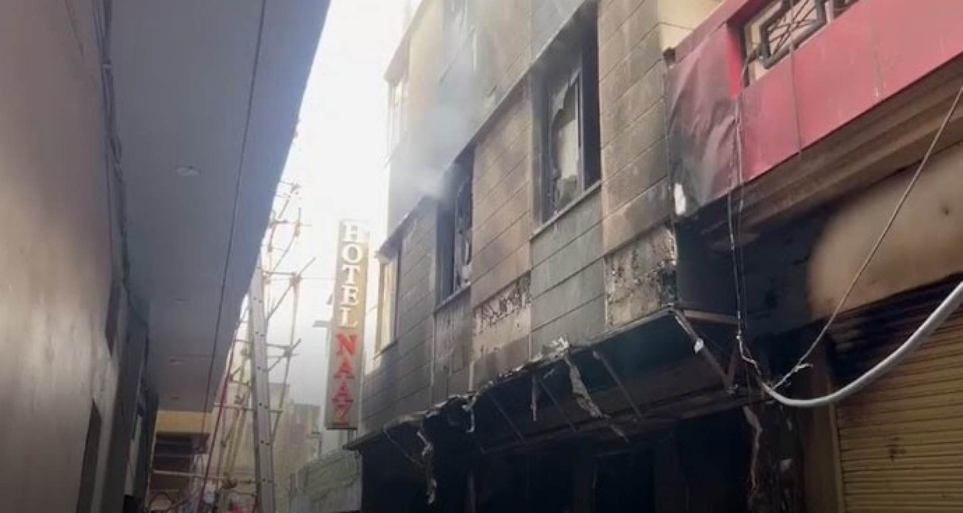 અજમેરની હોટલમાં ભયાનક આગ લાગી, 4 લોકોના મોત, 4 ઘાયલ