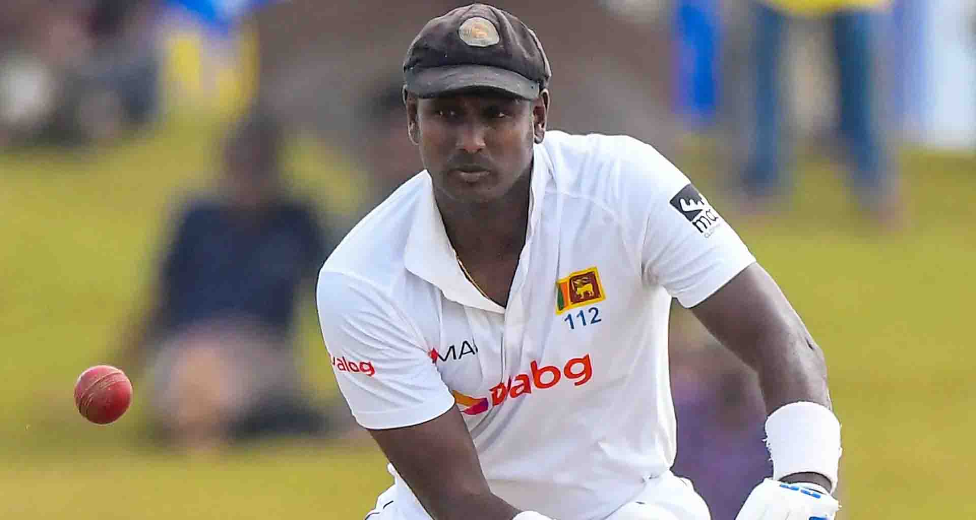 શ્રીલંકાના અનુભવી ઓલરાઉન્ડર એન્જેલો મેથ્યુઝે ટેસ્ટ ક્રિકેટમાંથી નિવૃત્તિની જાહેરાત કરી