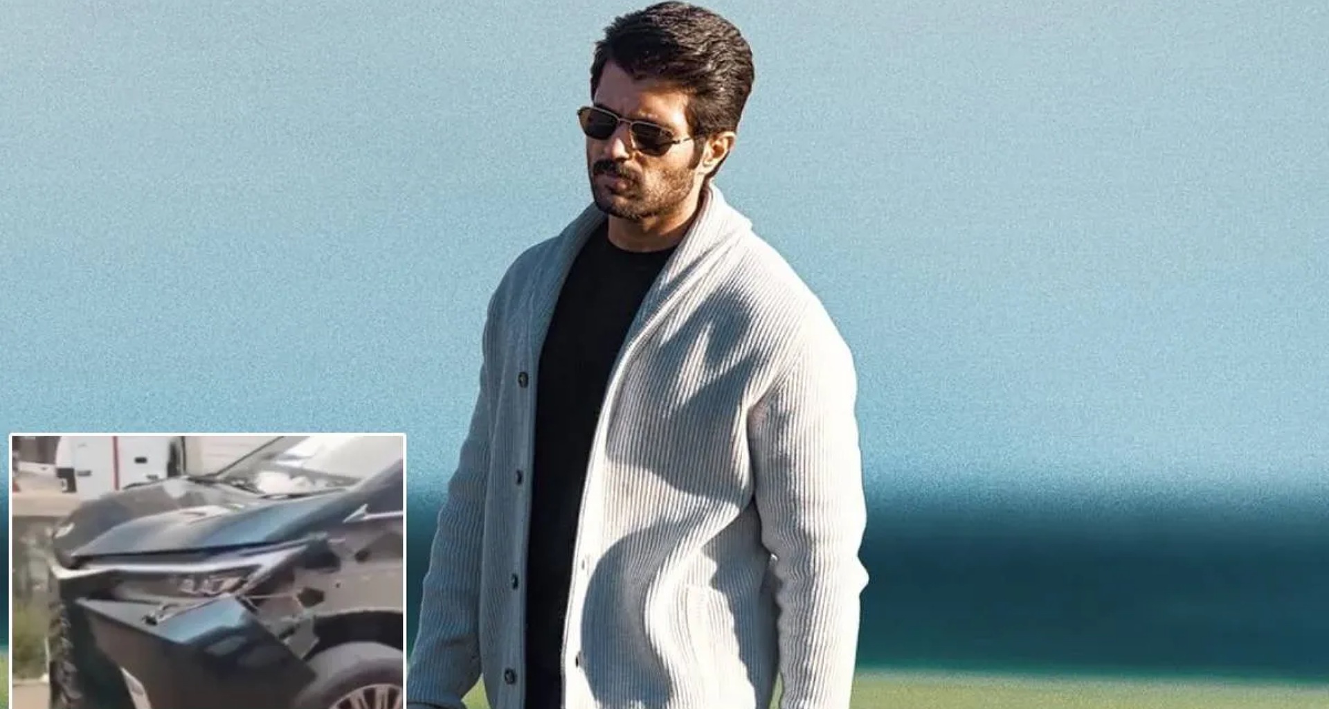 સાઉથ સુપરસ્ટાર વિજય દેવરકોંડાની કારને નડ્યો અકસ્માત, કેવી છે અભિનેતાની હાલત...