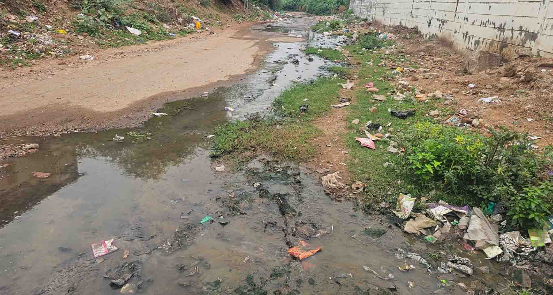 પાટણ શહેરના વોર્ડ નં.૯માં છેલ્લા ૧૨ મહિનાથી ઉભરાતી ભૂગર્ભ ગટરો છતાં પાલિકા કુભકણૅ ની નિદ્રામાં