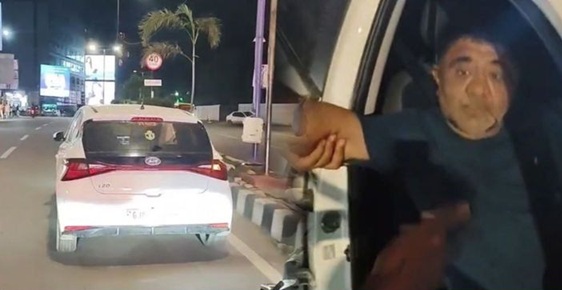 વડોદરામાં નશાખોર કારચાલકનું કારસ્તાન; અલકાપુરી વિસ્તારમાં લોકોના જીવ જોખમમાં મૂકી ડે તેવી રીતે ચલાવી ગાડી