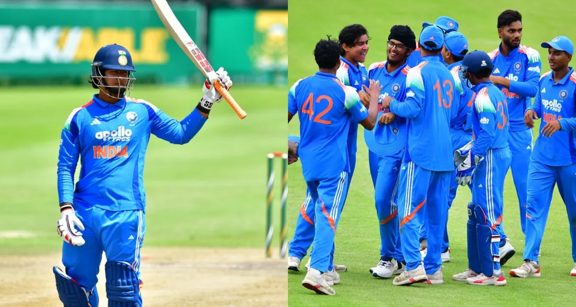 વૈભવ સૂર્યવંશીની કેપ્ટનશીપ હેઠળ, ભારતે સાઉથ આફ્રિકાને 233 રનથી ક્લીન ક્લીન કરીને શાનદાર વિજય મેળવ્યો