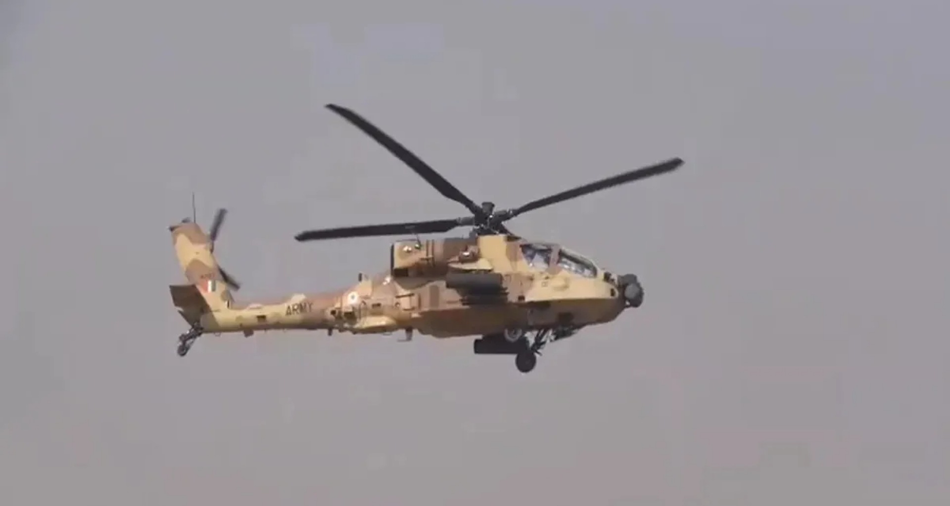 અમેરિકાએ ભારતને 3 અપાચે કોમ્બેટ હેલિકોપ્ટર આપ્યા