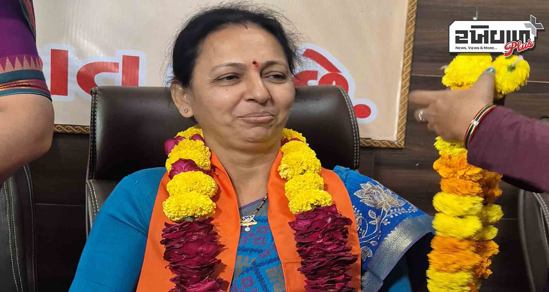 ડીસા નગરપાલિકાને નવા પ્રમુખ મળ્યા : નીતા નિલેશભાઈ ઠક્કર બિનહરીફ વિજેતા