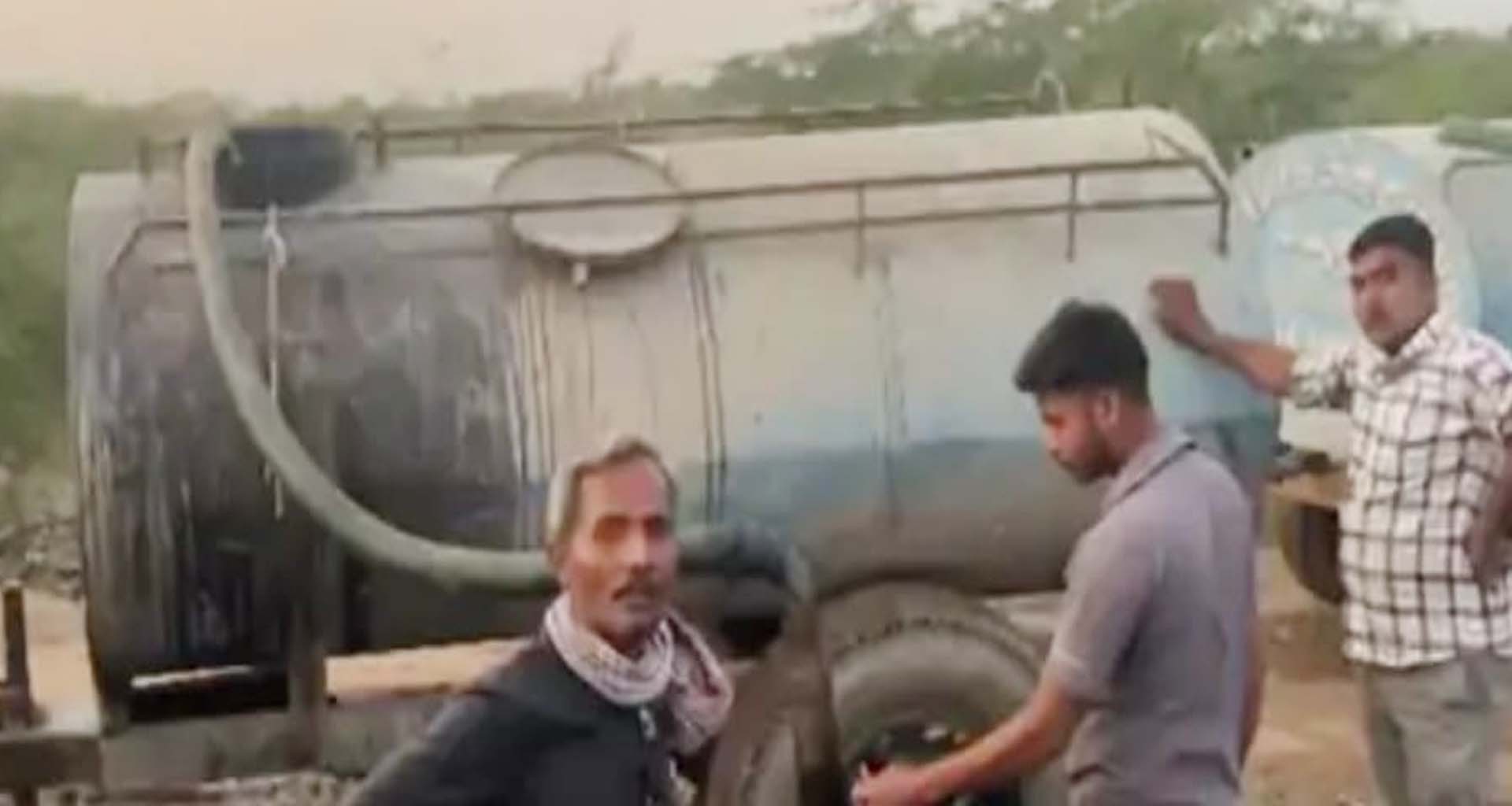 રાધનપુર નજીકની બ્રાન્ચ કેનાલમાંથી સિંચાઈના પાણીની ચોરી સામે આવી