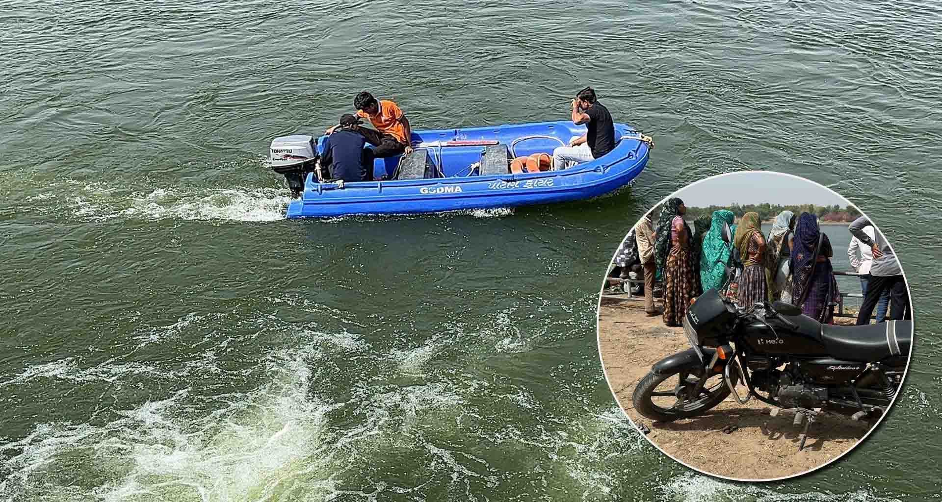 પાટણના સિદ્ધિ સરોવરમાં યુવાને મોતની છલાંગ લગાવી હોવાની આશંકા