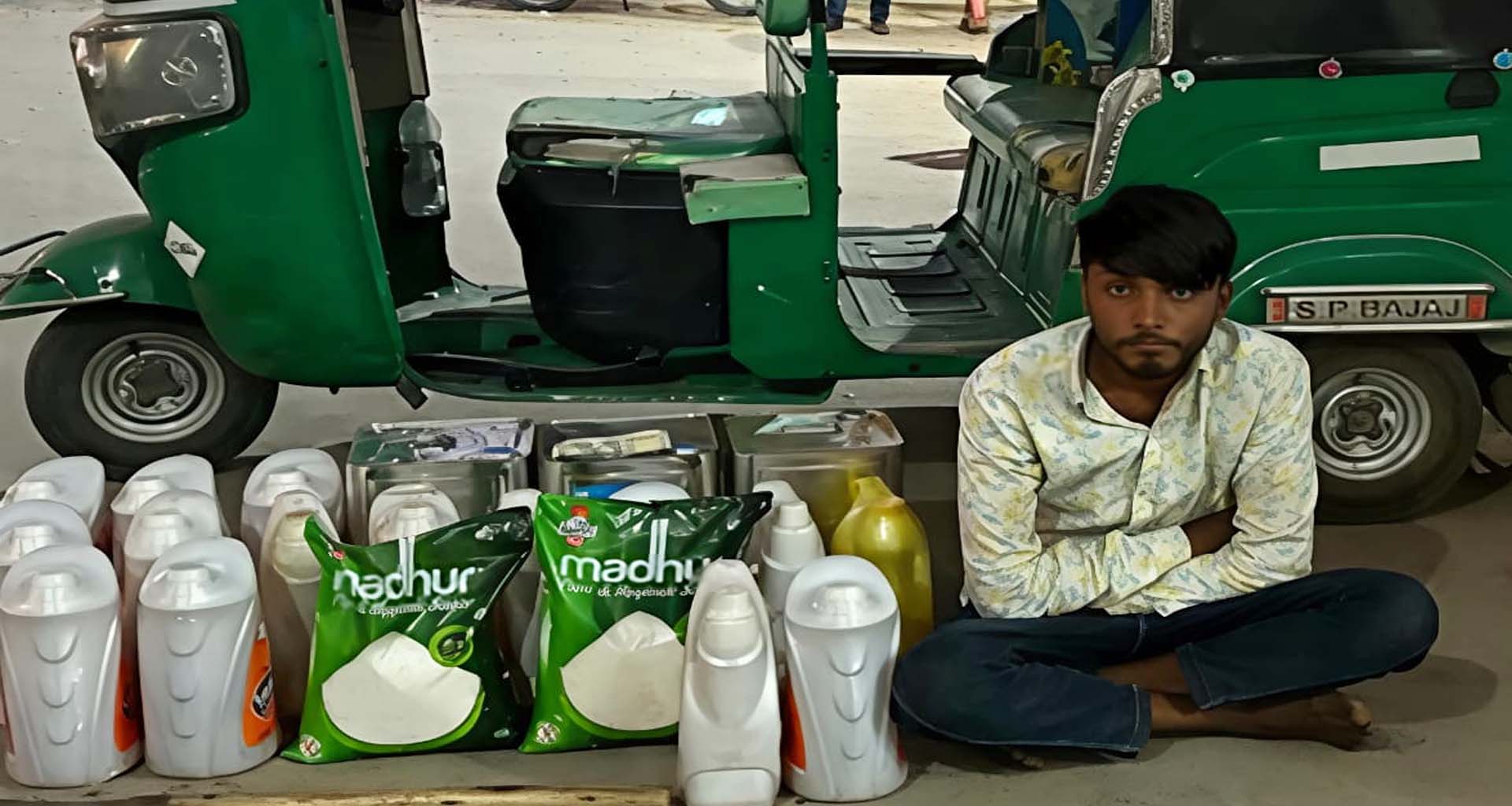 ચાણસ્મા કરિયાણાની દુકાનમાં ચોરીને અંજામ આપનાર શખ્સ ઝબ્બે  કરતી પોલીસ