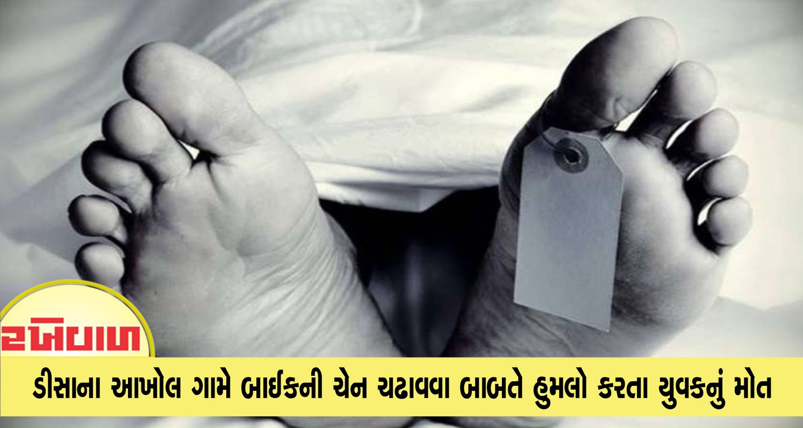 ડીસાના આખોલ ગામે બાઈકની ચેન ચઢાવવા બાબતે હુમલો કરતા યુવકનું મોત