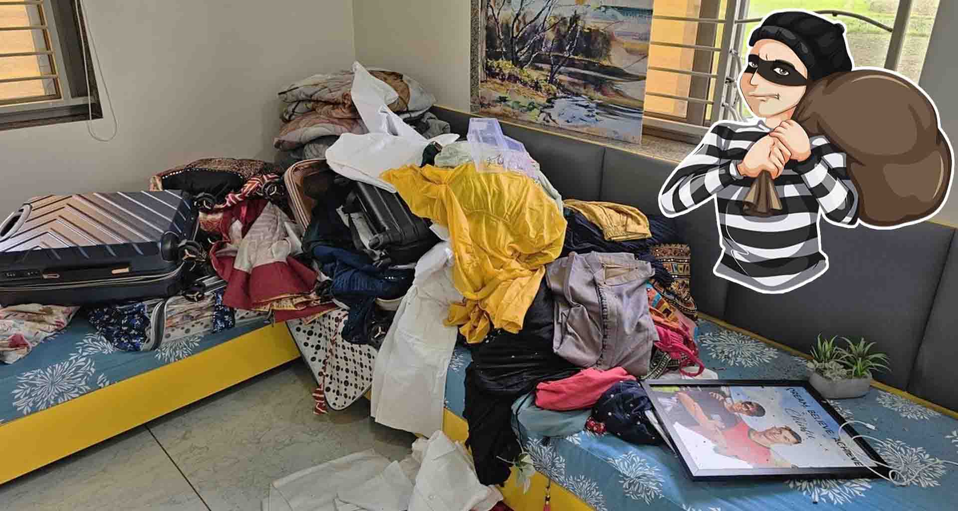 18 લાખના દાગીનાની ચોરી; કડીમાં રહેતો પરીવાર ઘરમાં સૂતો રહ્યો અને તસ્કરો ત્રાટક્યા