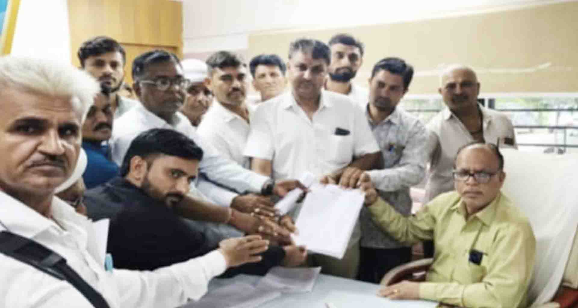 દિયોદર તાલુકામાં ભારે વરસાદથી ખેતી પાકોને નુકશાન સર્વે કરી ખેડૂતોને વળતર ચુકવવાની માંગ