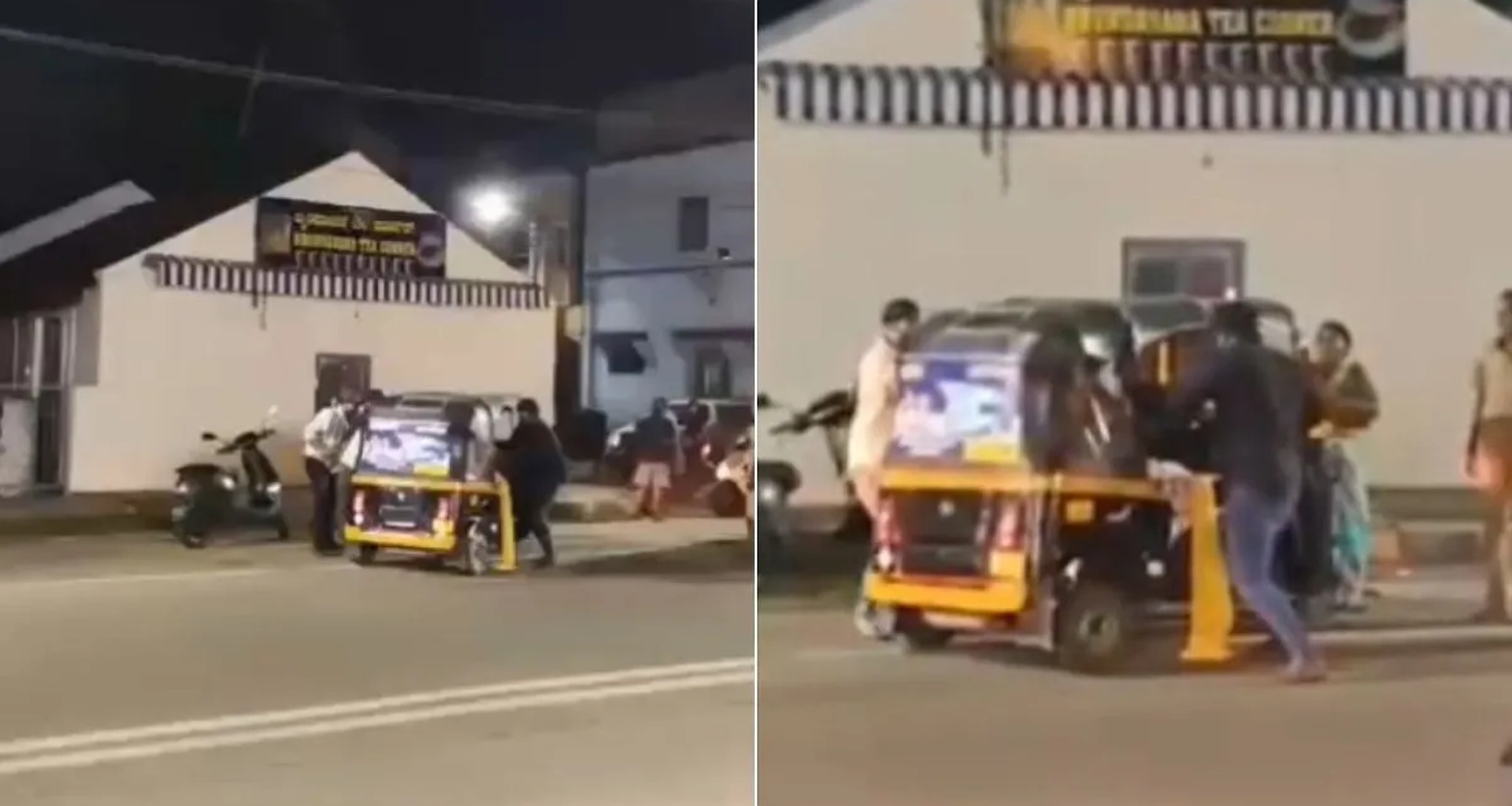 ઓટોમાં મુસાફરી કરી રહેલા એક પરિવારને છરીના ઘા ઝીંકાયા, રસ્તા પર તૂટેલી બંગડીઓ, લોહીના ડાઘ અને ચંપલ મળી આવ્યા; ભયાનક દ્રશ્ય સીસીટીવીમાં કેદ થયું