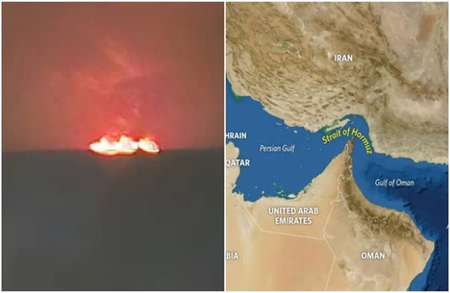 ઓમાનના અખાત: ઈરાન-ઈઝરાયલ તણાવ વચ્ચે 3 જહાજો અથડાયા બાદ 24 લોકોને બચાવી લેવામાં આવ્યા, ઘટના ‘સુરક્ષા સંબંધિત નથી’