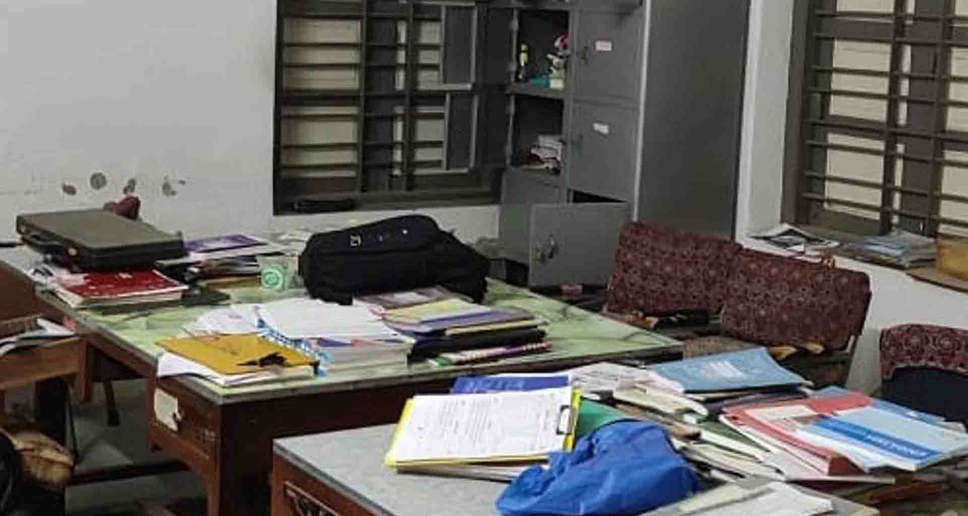 મહેસાણા; કડીના આદરજ ગામની હાઈસ્કૂલમાં તસ્કરોનો હાથ ફેરો