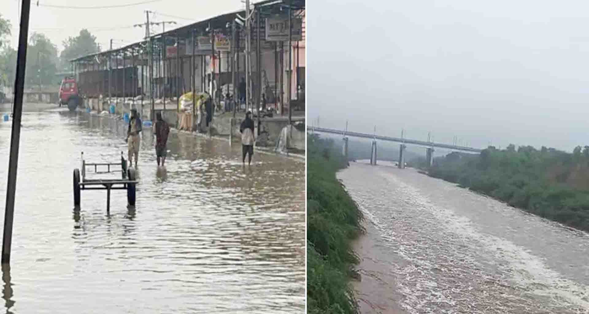 છેલ્લા ૨૪ કલાકમાં વરસાદના રેડ એલર્ટ વચ્ચે જન જીવન પ્રભાવિત