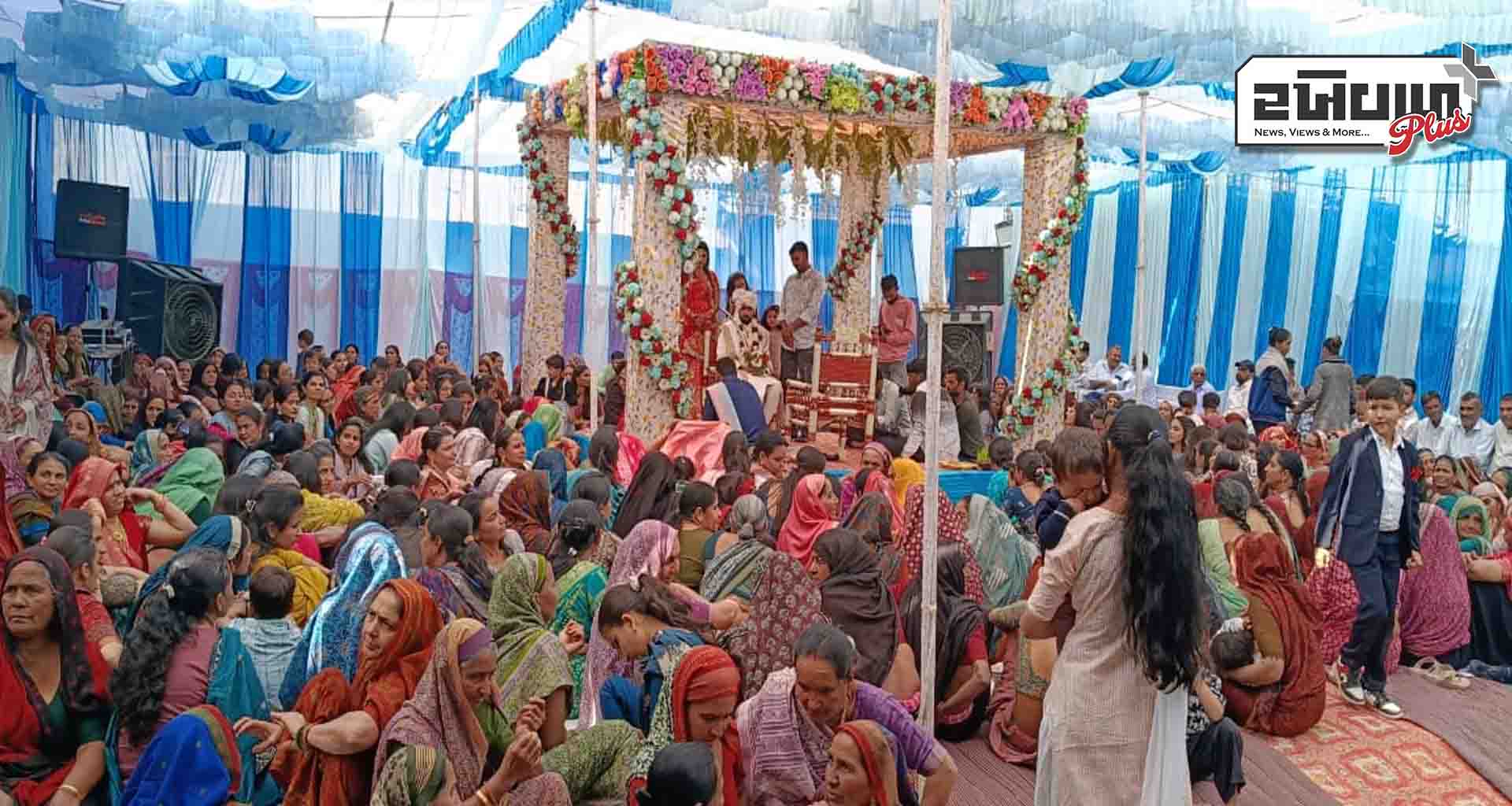 એક જ ગામમાં એક સાથે 16 પ્રસંગ યોજી પેપોળ ગામે અન્ય ગામો માટે પ્રેરણા પૂરી પાડી