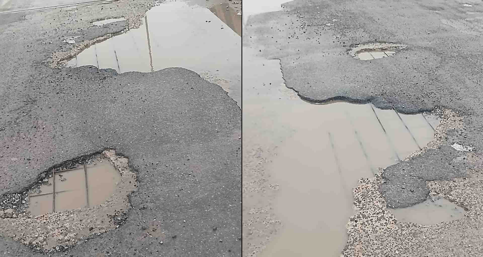 ઊંઝામાં આવેલ ઓવર બ્રિજમાં વારંવાર ગાબડા પડતા મુખ્યમંત્રીને રજૂઆત