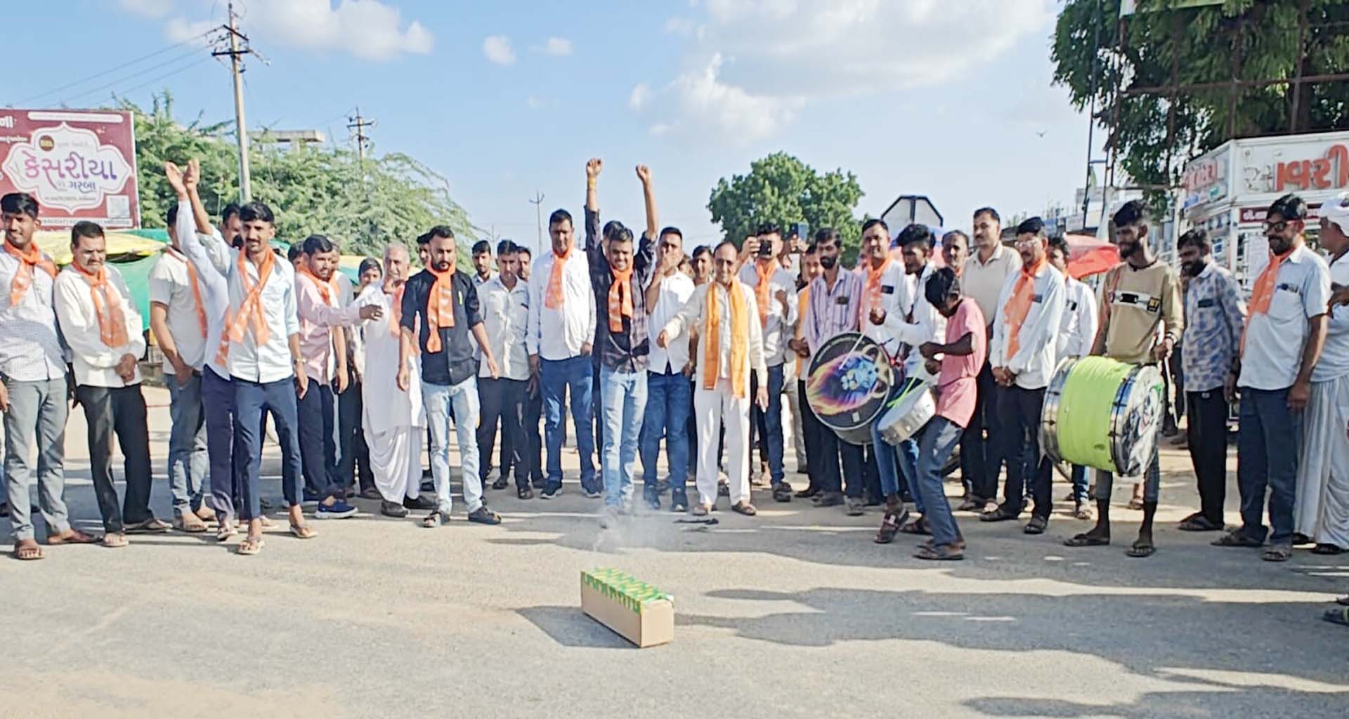 રાહ ગામને તાલુકાનો દરજ્જો મળતા સમગ્ર ગામમાં ખુશીની લહેર