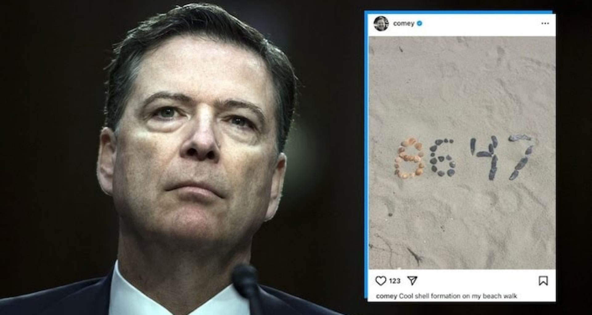 '8647' પોસ્ટ બાદ ટ્રમ્પને 'હત્યા કરવાની ધમકી' આપવા બદલ ભૂતપૂર્વ FBI વડા તપાસ હેઠળ