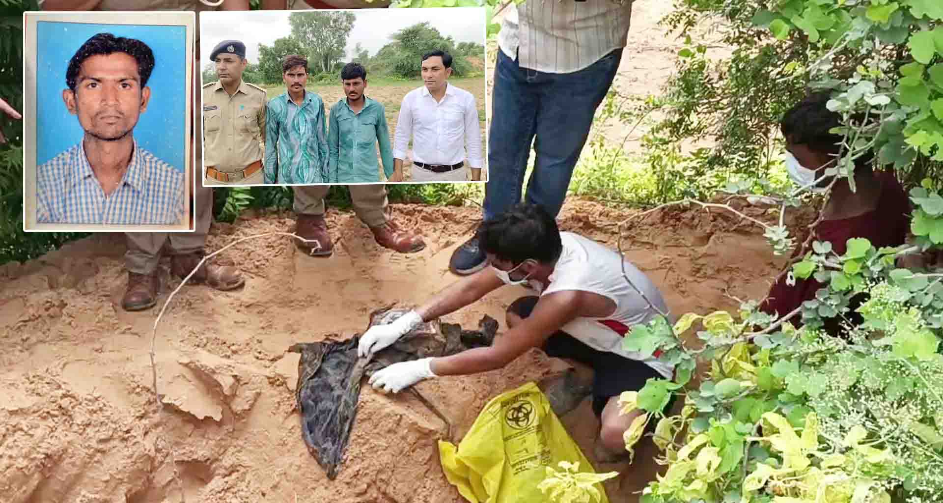 ધાનેરા; ૩ મહિના પહેલા થયેલી હત્યાનો ભેદ ઉકેલાયો, આડાસંબંધનો વહેમ રાખી મિત્રની હત્યા