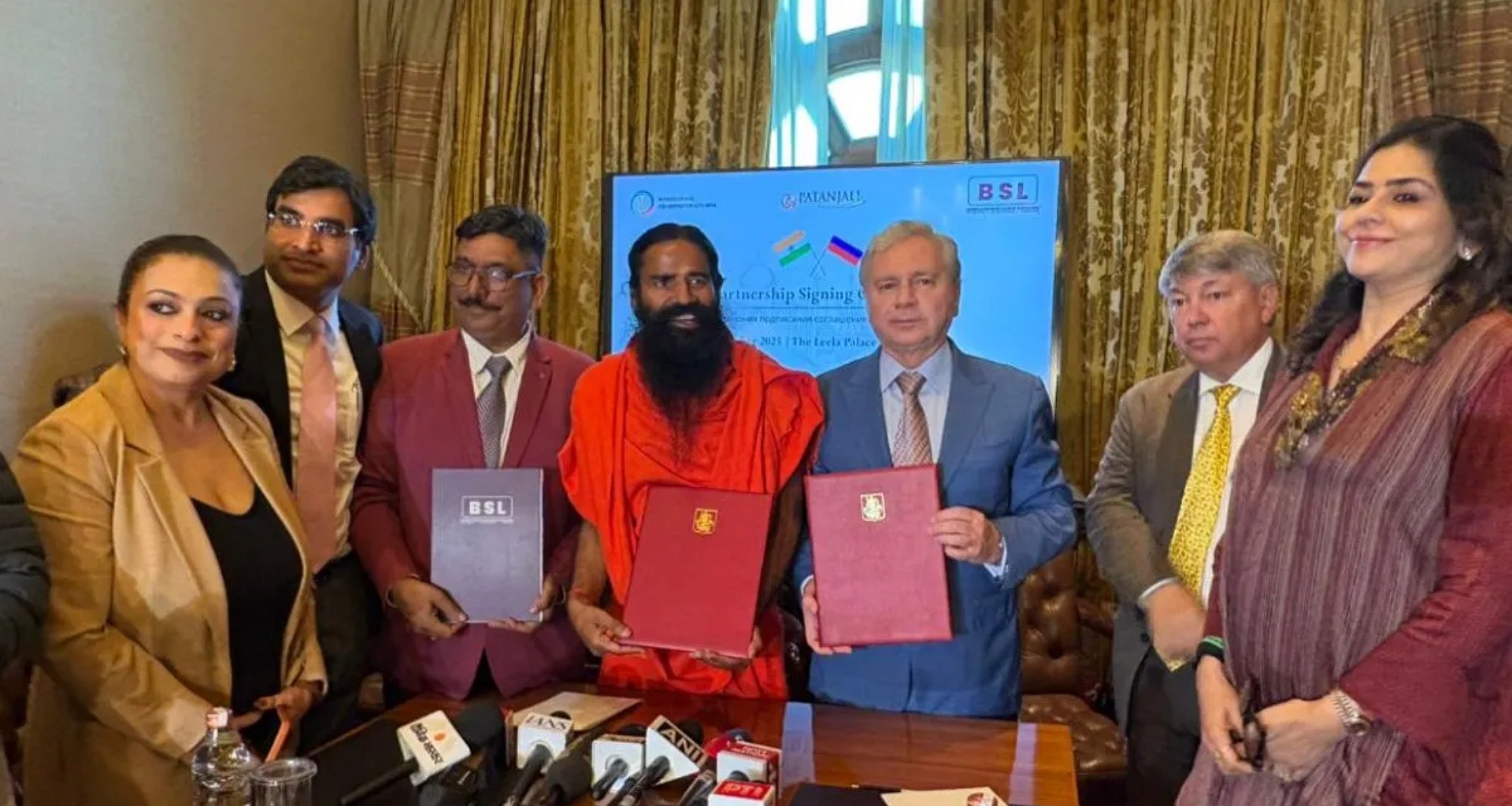 પતંજલિ યોગપીઠ અને રશિયન સરકારે એક ઐતિહાસિક કરાર પર હસ્તાક્ષર કર્યા