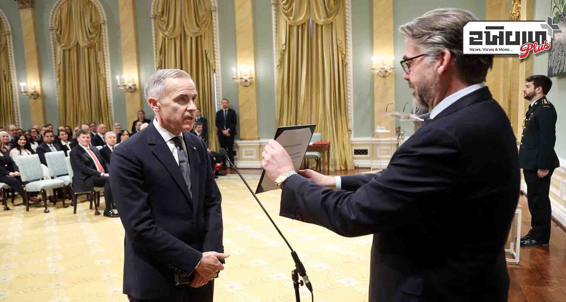 ટ્રુડોનું સ્થાન લેતા માર્ક કાર્ને, કેનેડાના નવા વડા પ્રધાન તરીકે શપથ લીધા