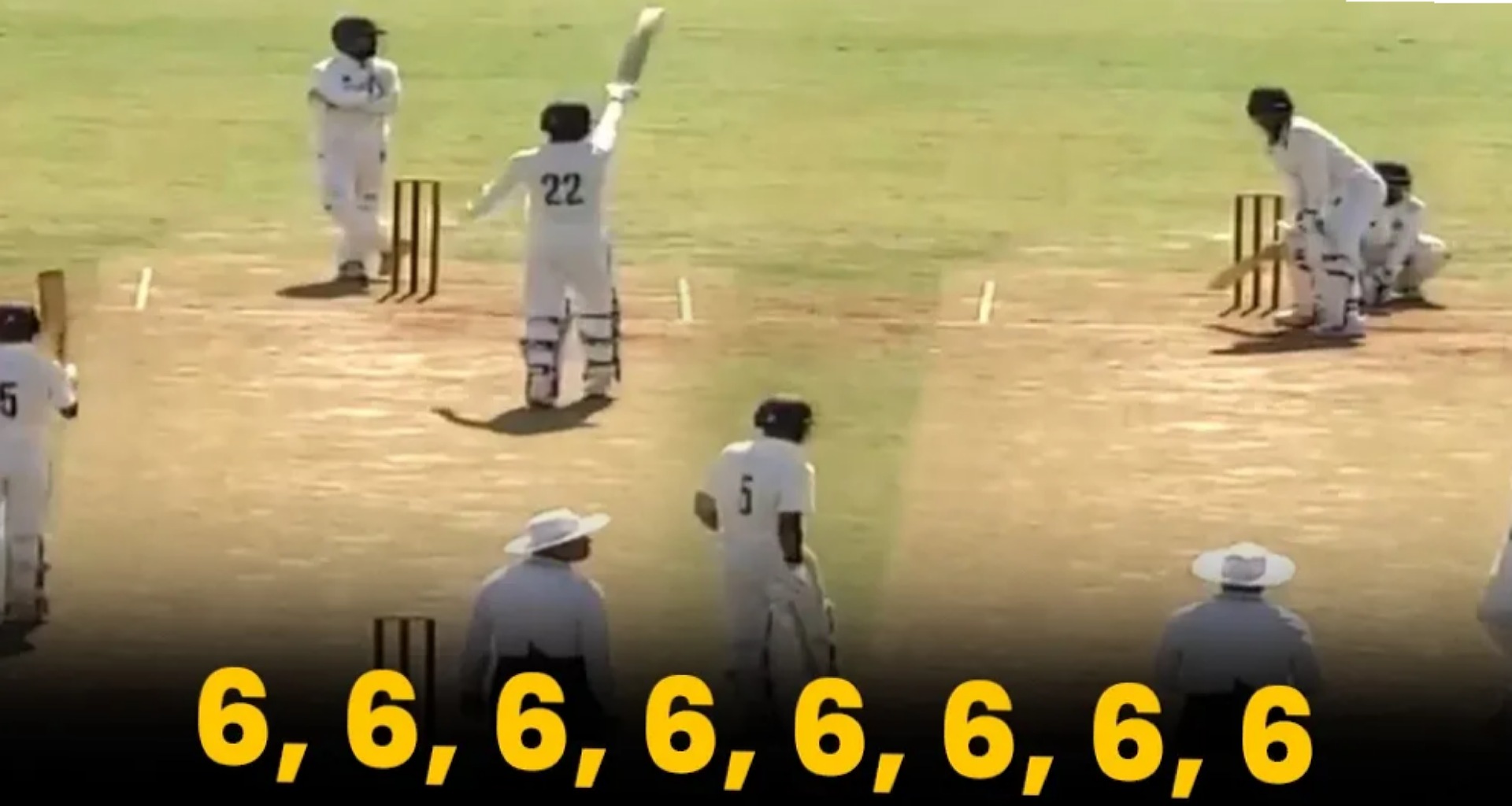 ભારતીય બેટ્સમેને સતત 8 બોલમાં 8 છગ્ગા ફટકારીને નવો વર્લ્ડ રેકોર્ડ બનાવ્યો