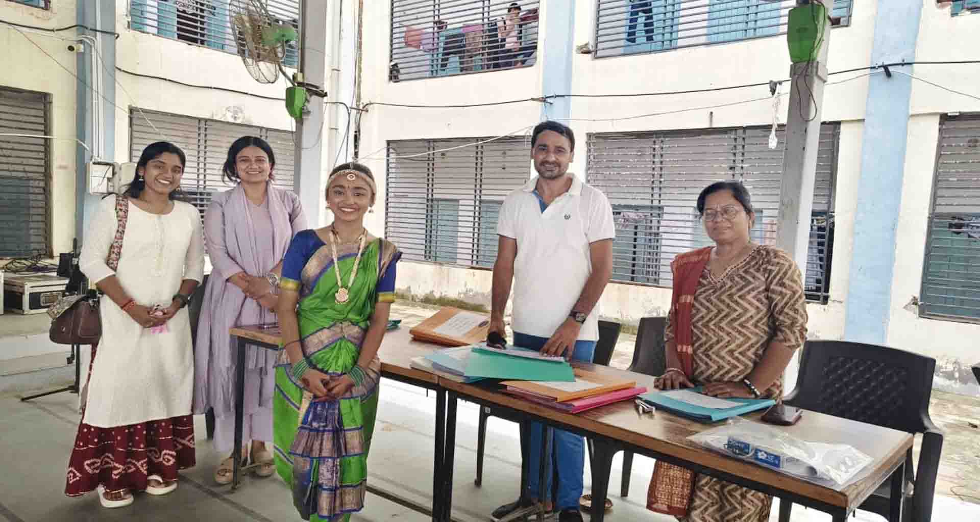 પાટણ તાલુકા કક્ષાનો કલા મહાકુંભ 2025 - 2026 નો કાર્યક્રમ આદશૅ હાઈસ્કૂલ ખાતે યોજાયો