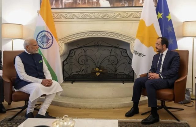 પ્રધાનમંત્રી મોદીએ સાયપ્રસના રાષ્ટ્રપતિ ક્રિસ્ટોડોલિડ્સ સાથે વાતચીત કરી: ‘અમે બંને સંમત છીએ કે આ યુદ્ધનો યુગ નથી’