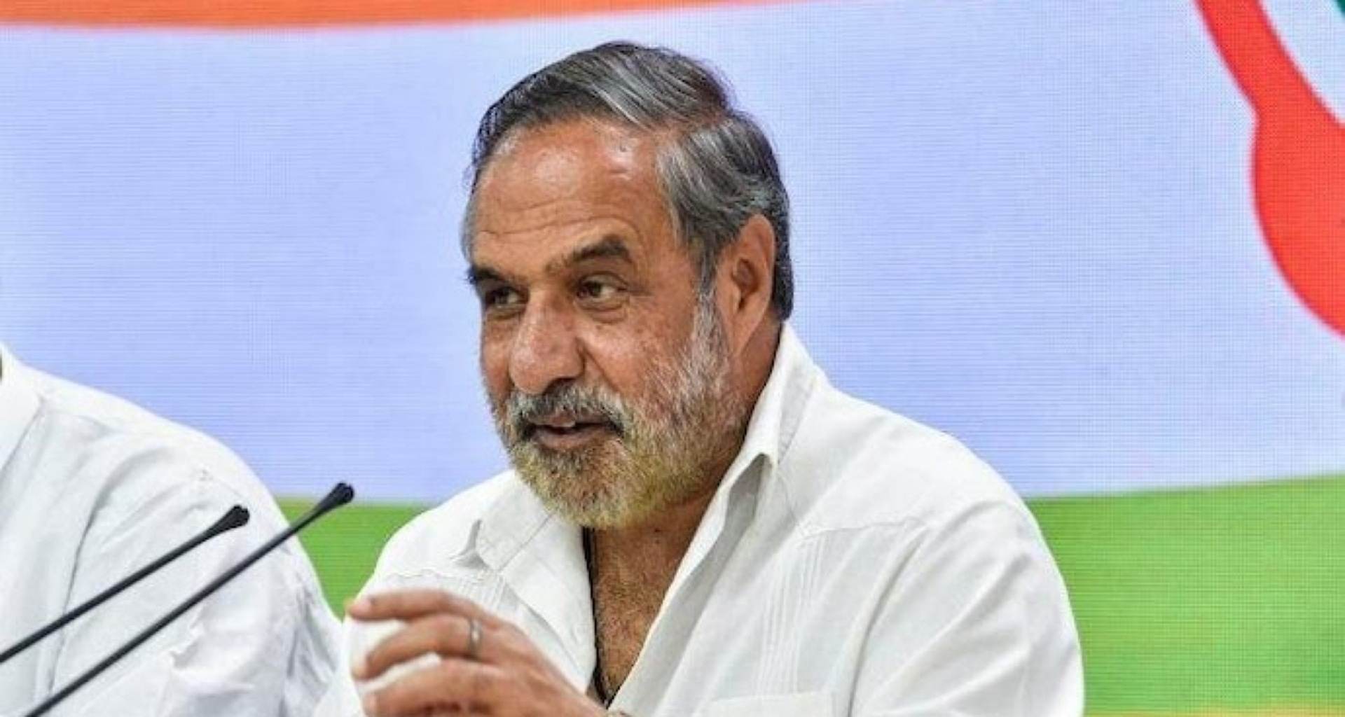 વૈશ્વિક સ્તરે સર્વપક્ષીય પ્રતિનિધિમંડળમાં આનંદ શર્મા એકમાત્ર કોંગ્રેસની પસંદગી