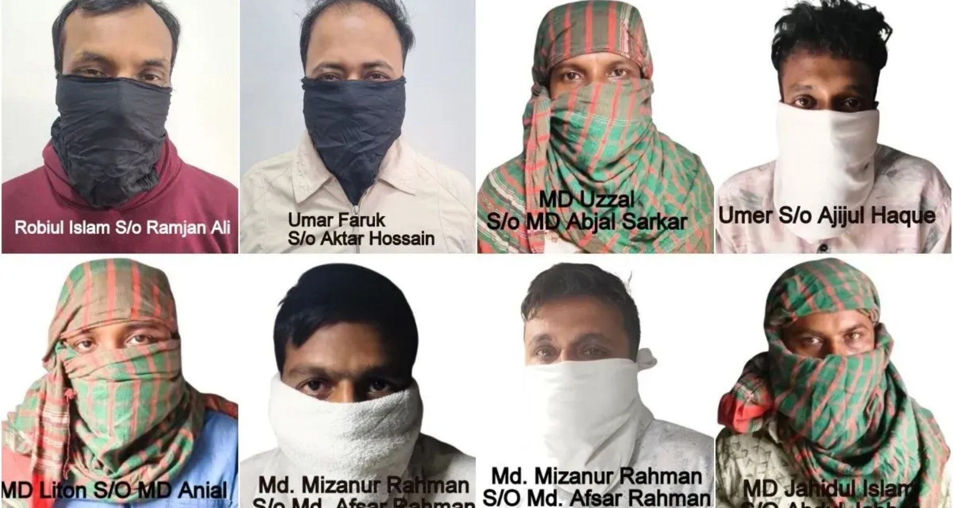 બાંગ્લાદેશી આતંકવાદી મોડ્યુલના આઠ ધરપકડ કરાયેલા આરોપીઓએ ચોંકાવનારા ખુલાસા કર્યા