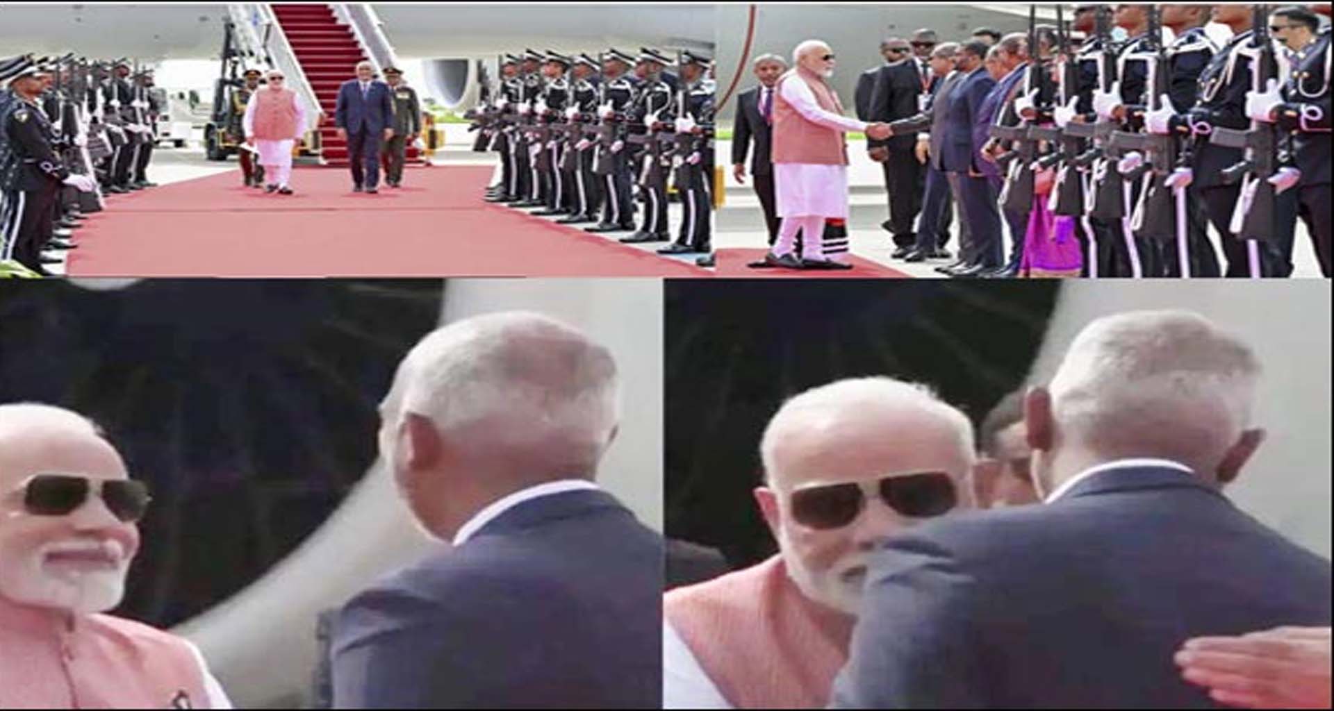 પીએમ મોદીનું માલદીવમાં ભવ્‍ય સ્‍વાગત
