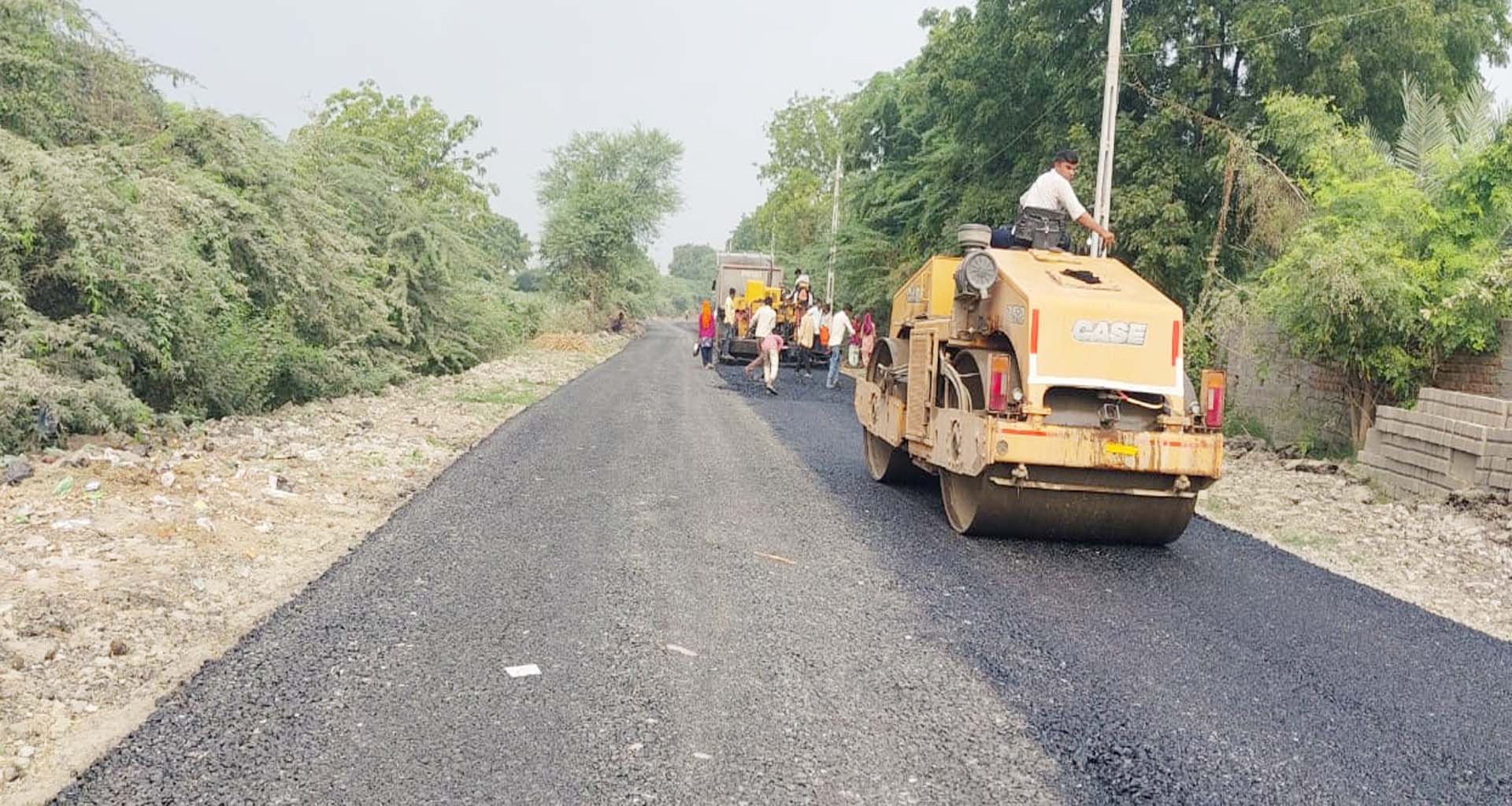 પાટણના હારીજ તાલુકામાં રૂ. ૪૬૮૦ લાખના ખર્ચે ૨૬.૪૮ કિમી રોડનું નવીનીકરણ હાથ ધરાયું