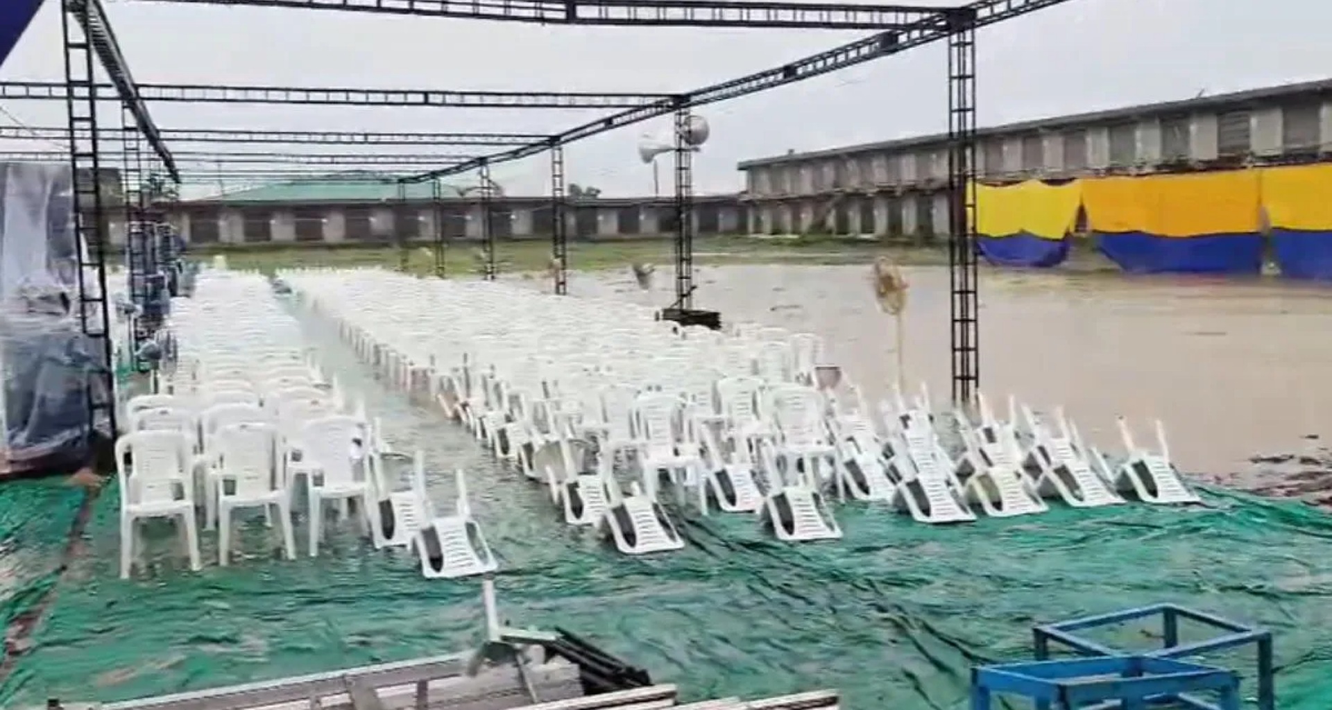 રાજ્યમાં ભારે વરસાદને કારણે અરવિંદ કેજરીવાલની રેલી રદ